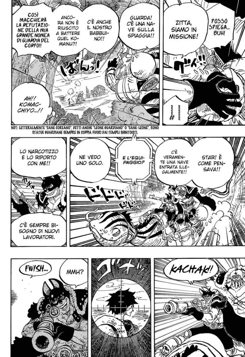 One Piece Capitolo 911 page 6