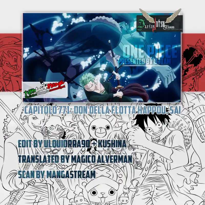 One Piece Capitolo 771 page 1