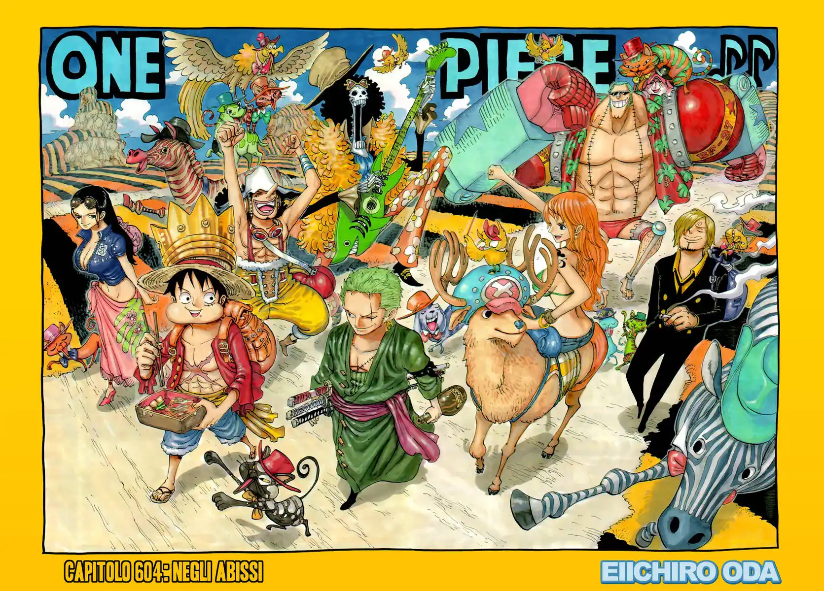 One Piece Capitolo 604 page 1