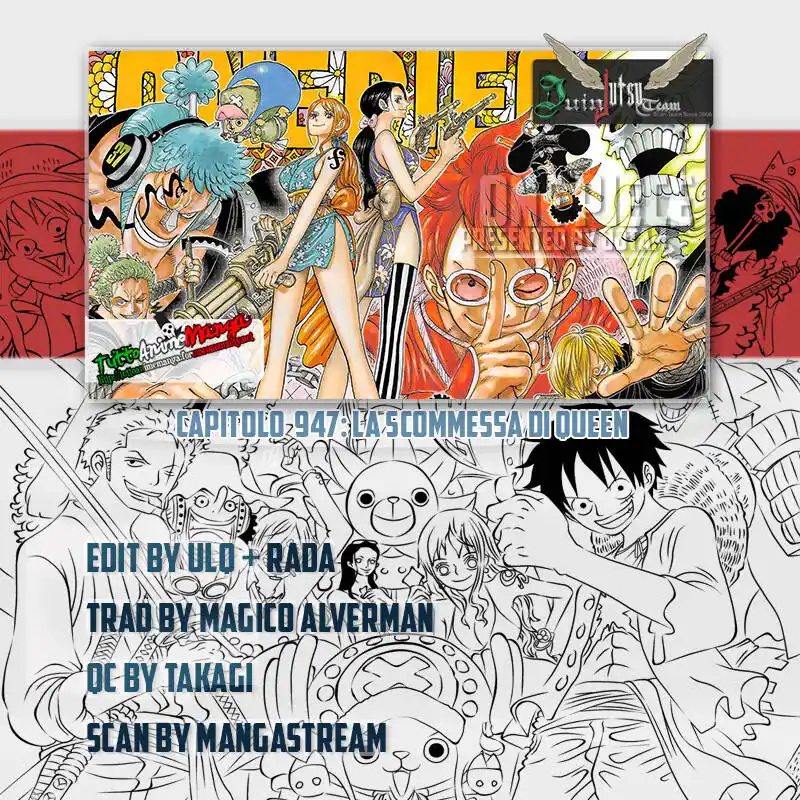 One Piece Capitolo 947 page 1