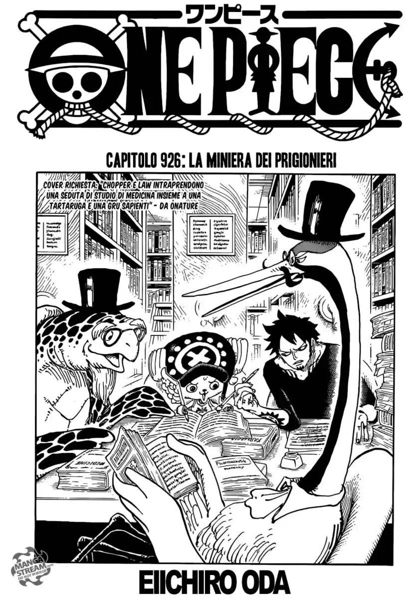 One Piece Capitolo 926 page 2