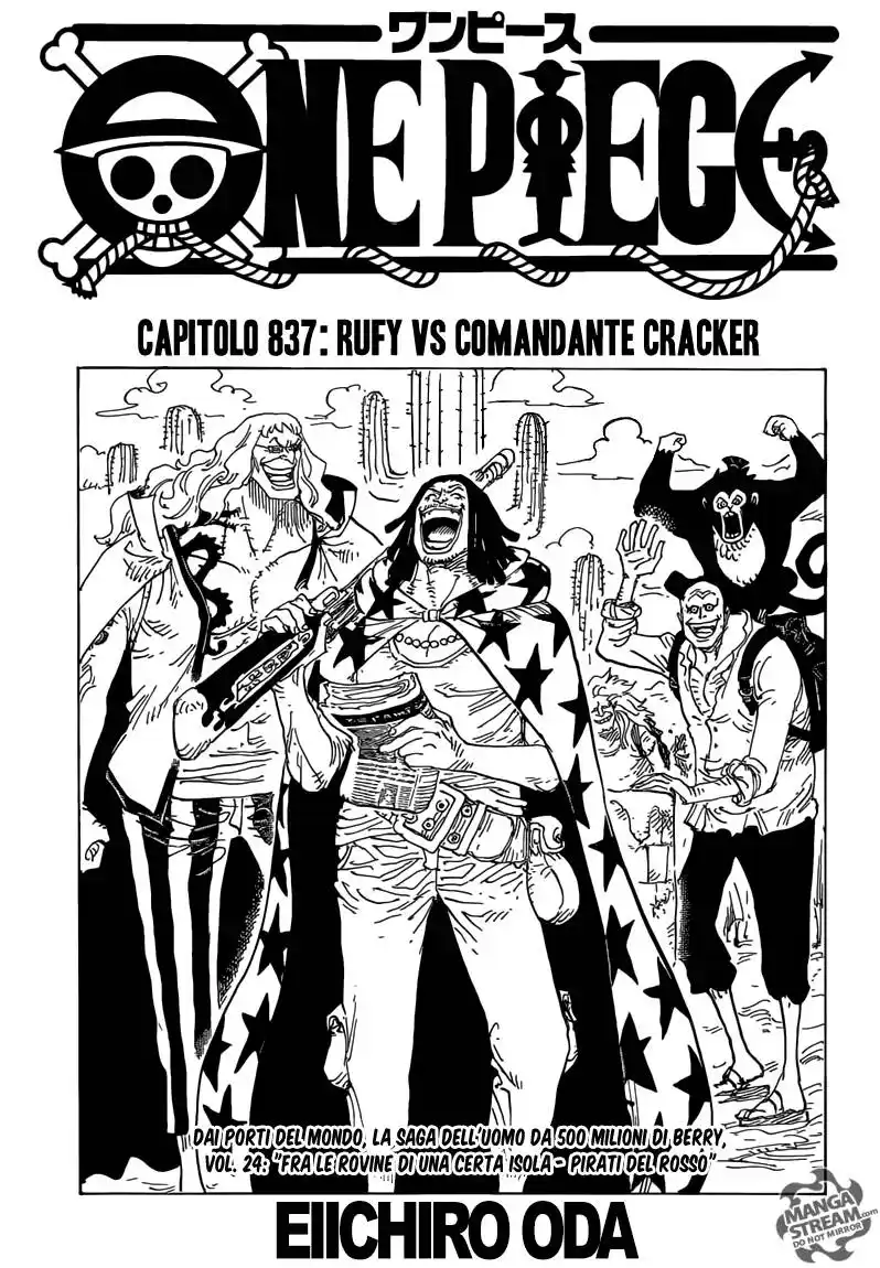 One Piece Capitolo 837 page 2