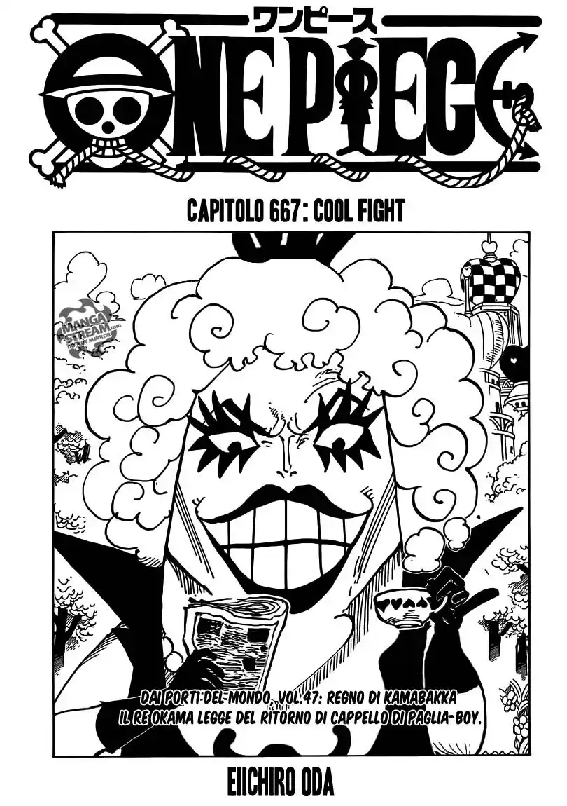 One Piece Capitolo 667 page 1