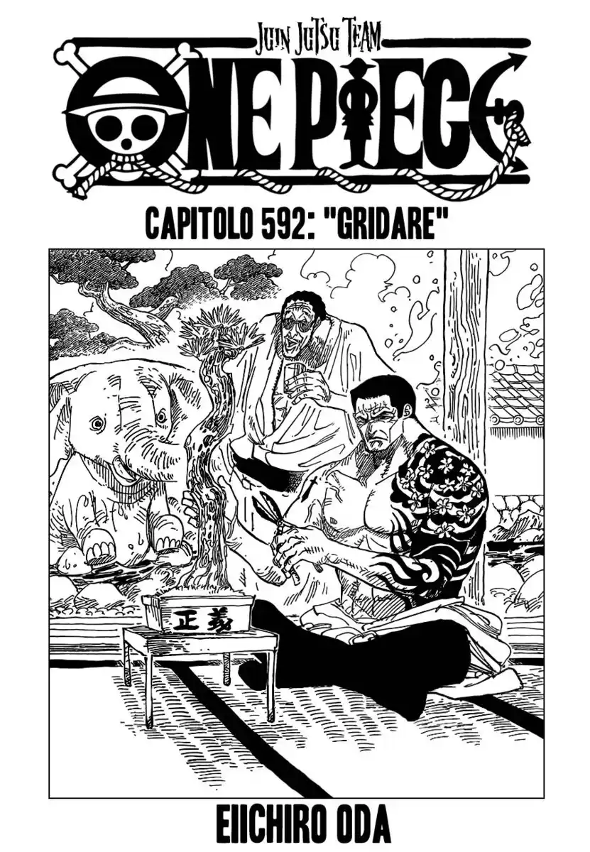 One Piece Capitolo 592 page 1