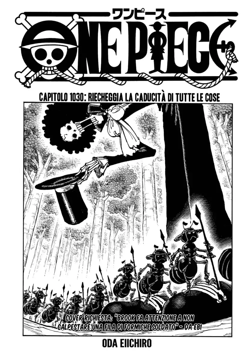 One Piece Capitolo 1030 page 2