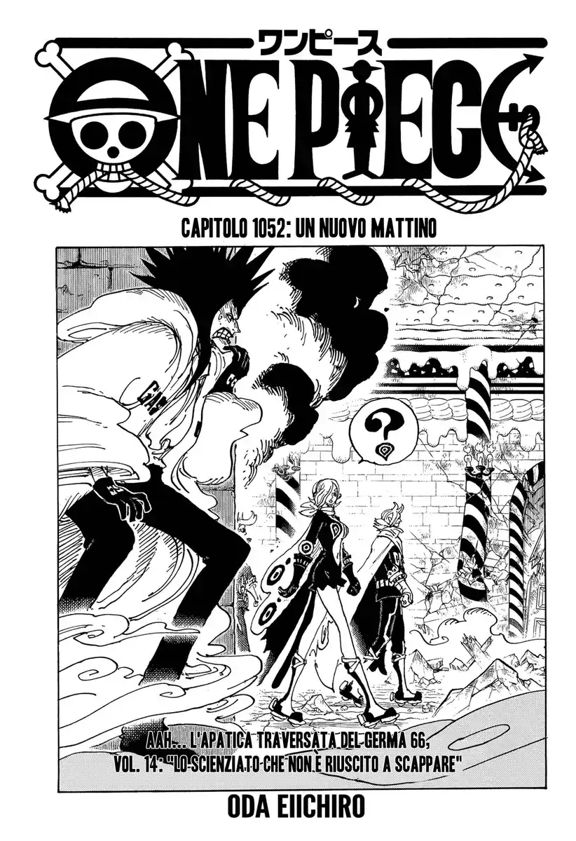 One Piece Capitolo 1052 page 2