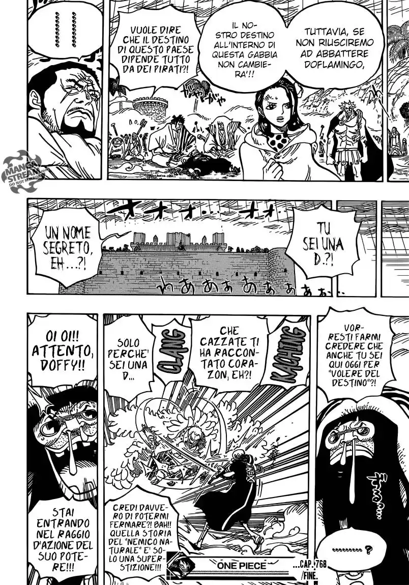 One Piece Capitolo 768 page 12