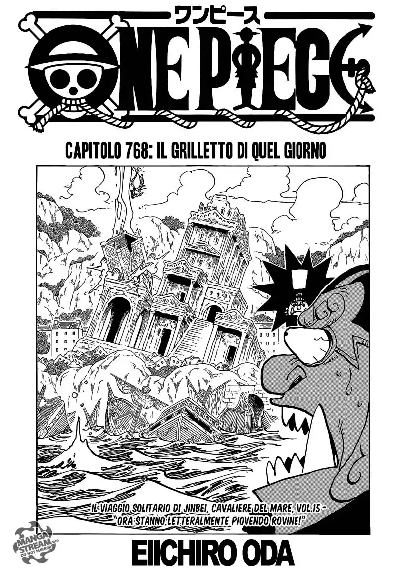 One Piece Capitolo 768 page 2