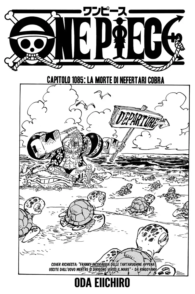 One Piece Capitolo 1085 page 2