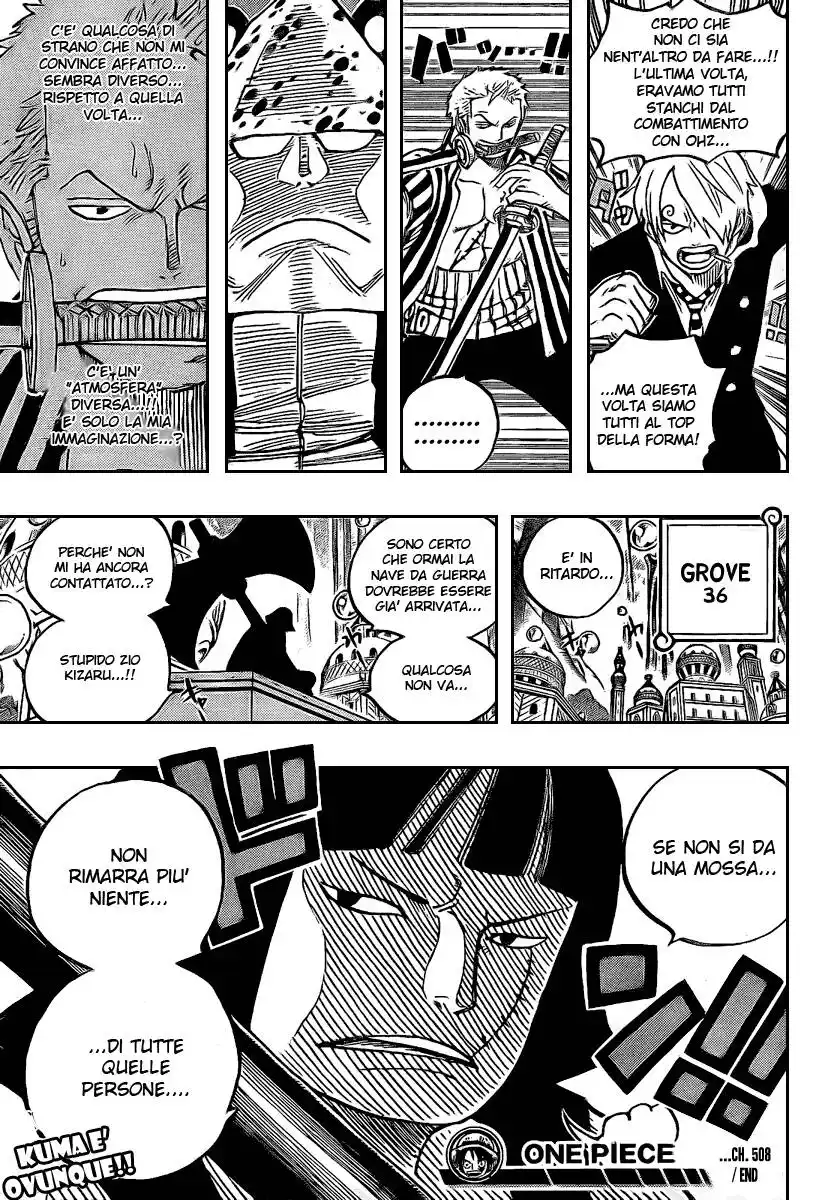 One Piece Capitolo 508 page 19