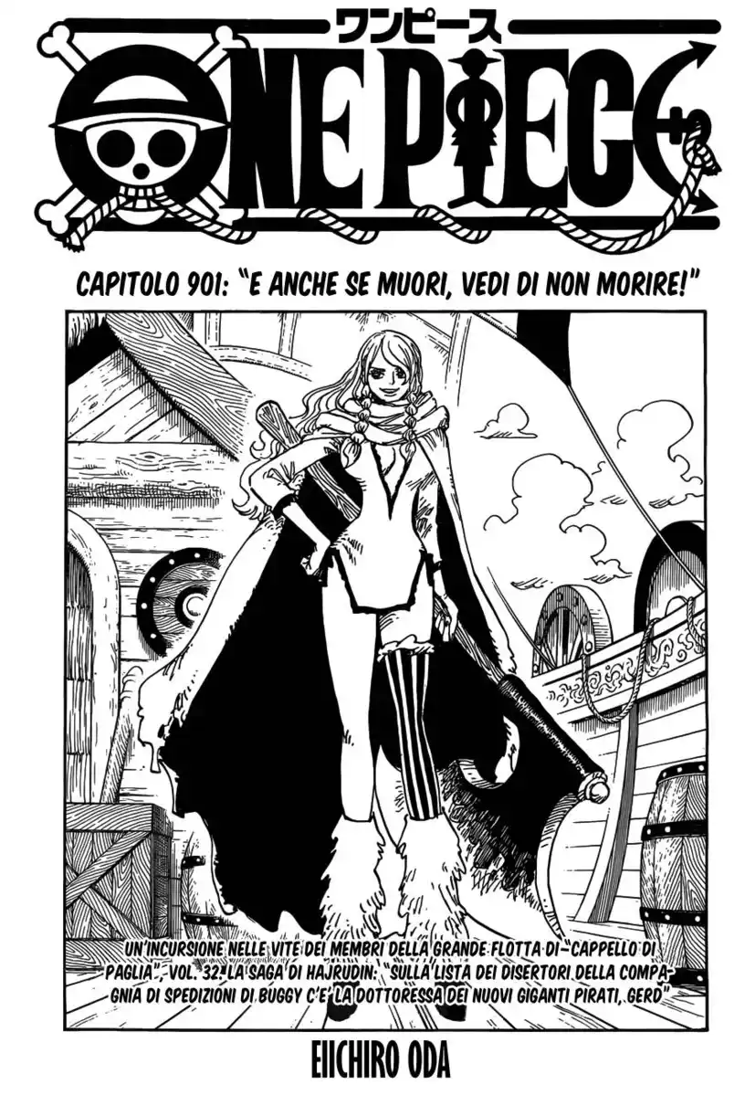 One Piece Capitolo 901 page 2