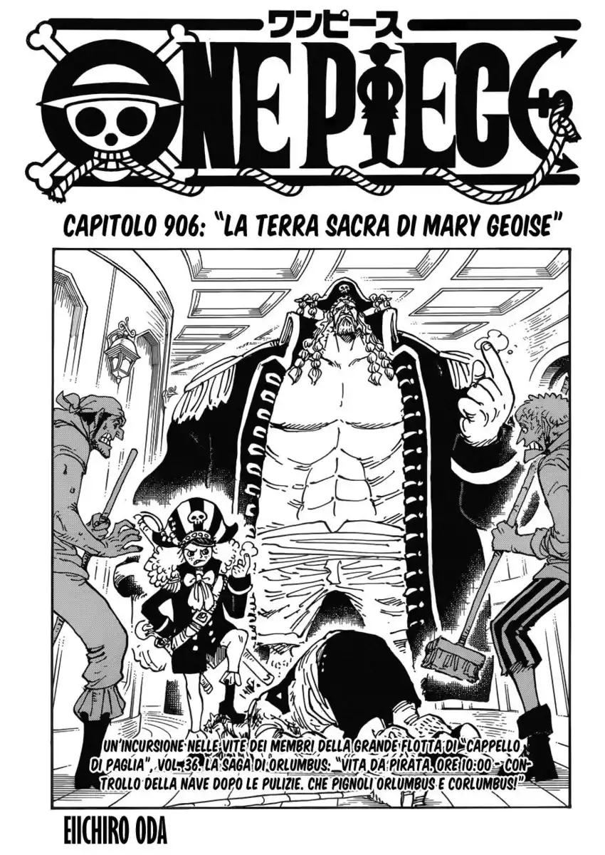 One Piece Capitolo 906 page 2