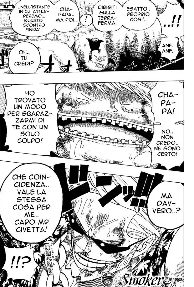 One Piece Capitolo 405 page 17