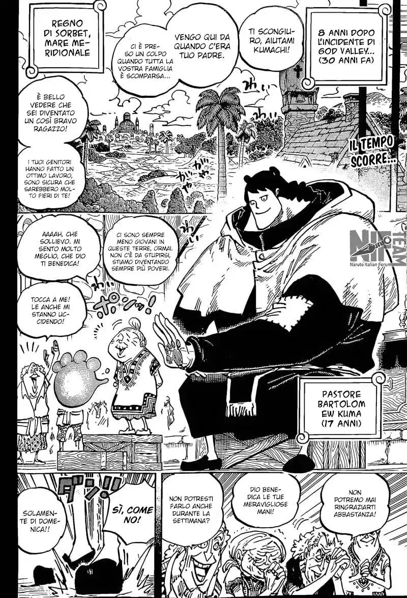 One Piece Capitolo 1097 page 3