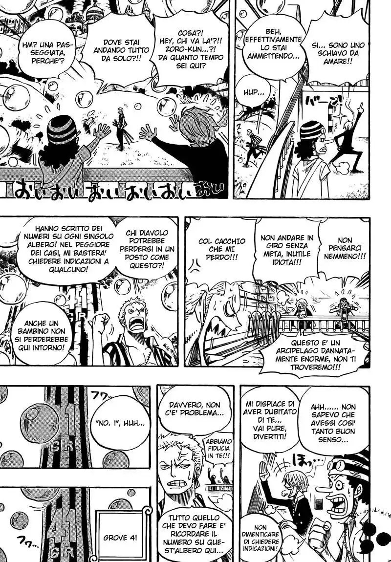 One Piece Capitolo 497 page 3