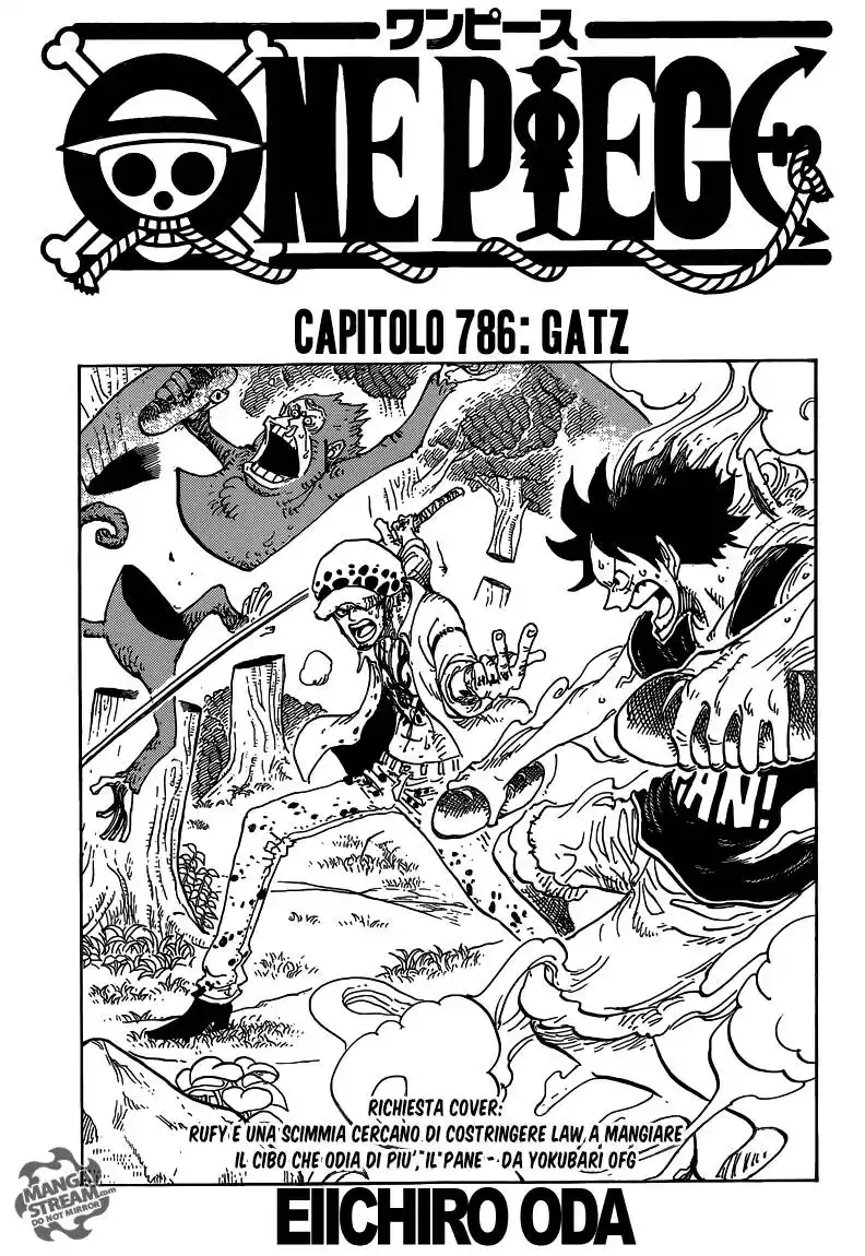 One Piece Capitolo 786 page 2