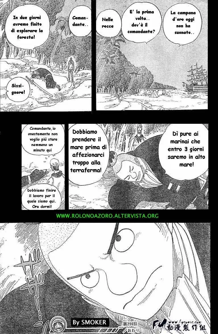 One Piece Capitolo 290 page 18