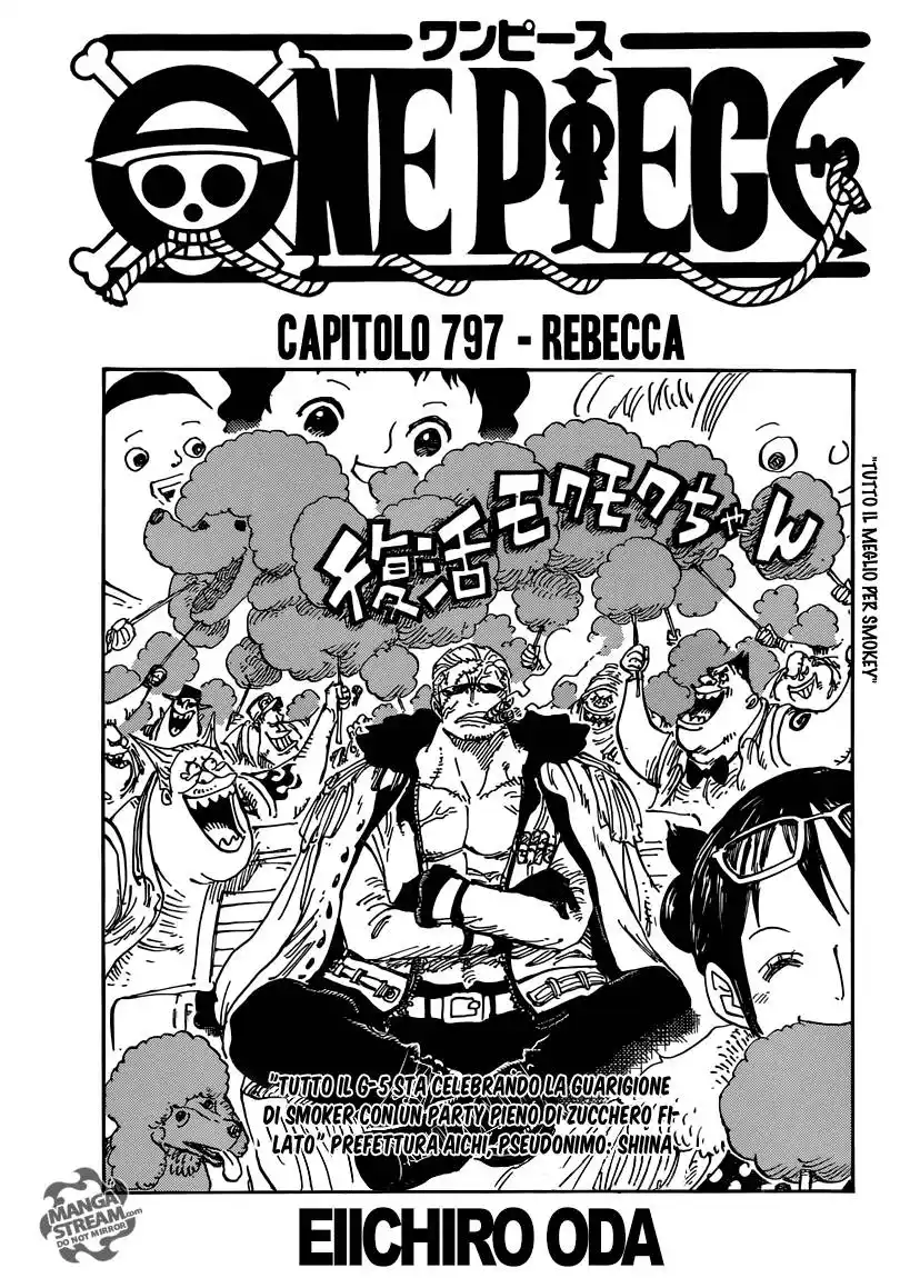 One Piece Capitolo 797 page 2