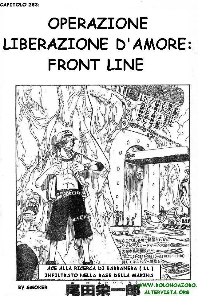 One Piece Capitolo 283 page 1