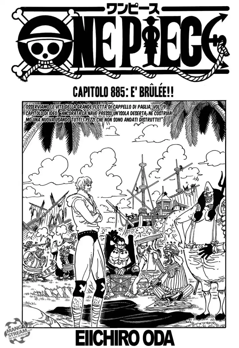 One Piece Capitolo 885 page 2