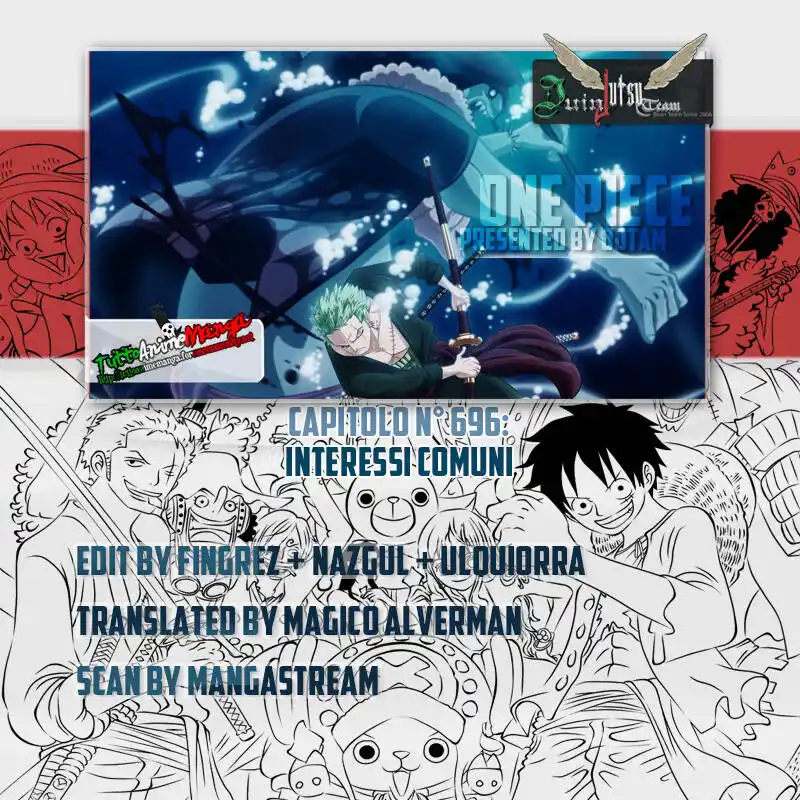 One Piece Capitolo 696 page 1