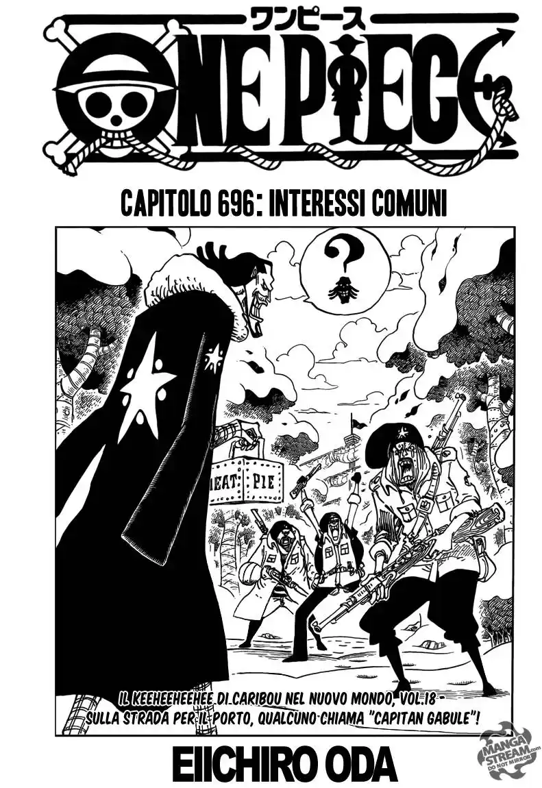 One Piece Capitolo 696 page 2