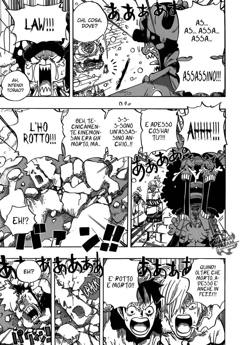 One Piece Capitolo 696 page 6