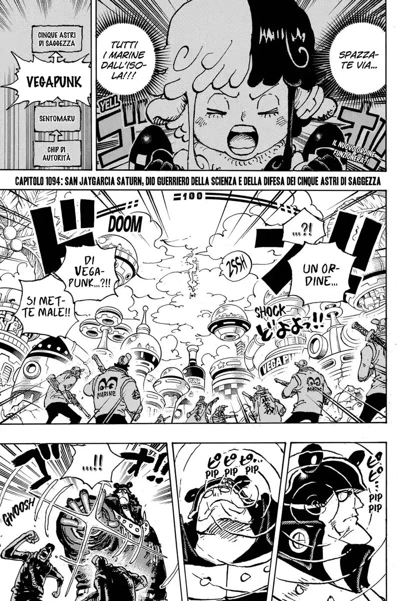 One Piece Capitolo 1094 page 4