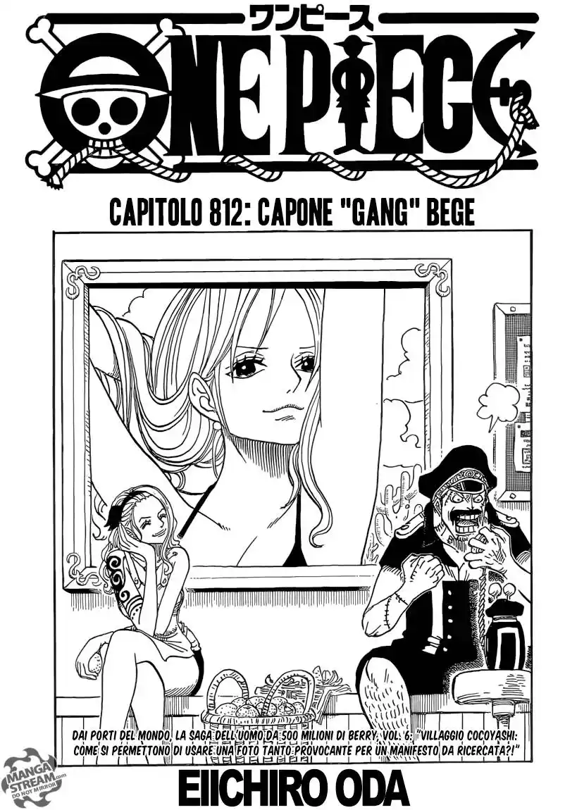 One Piece Capitolo 812 page 2