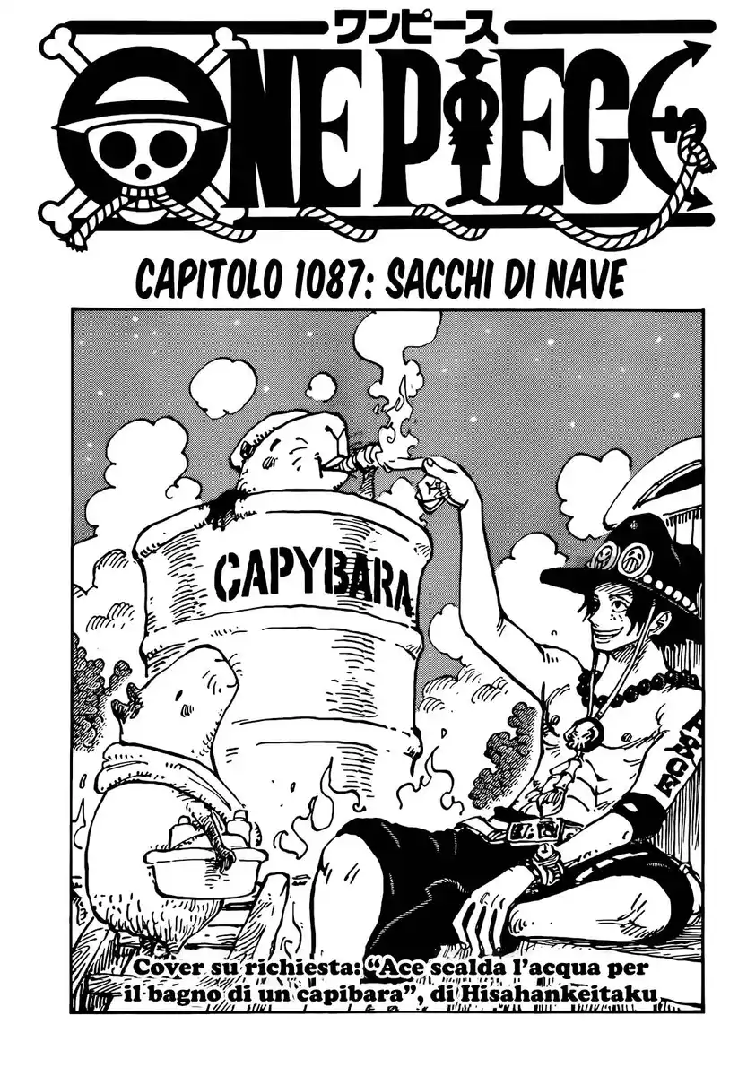 One Piece Capitolo 1087 page 2