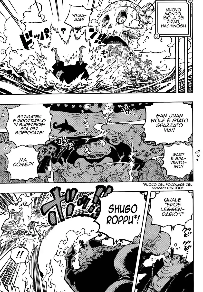 One Piece Capitolo 1087 page 4