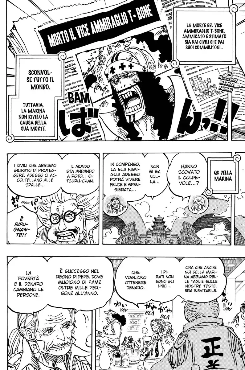 One Piece Capitolo 1082 page 3