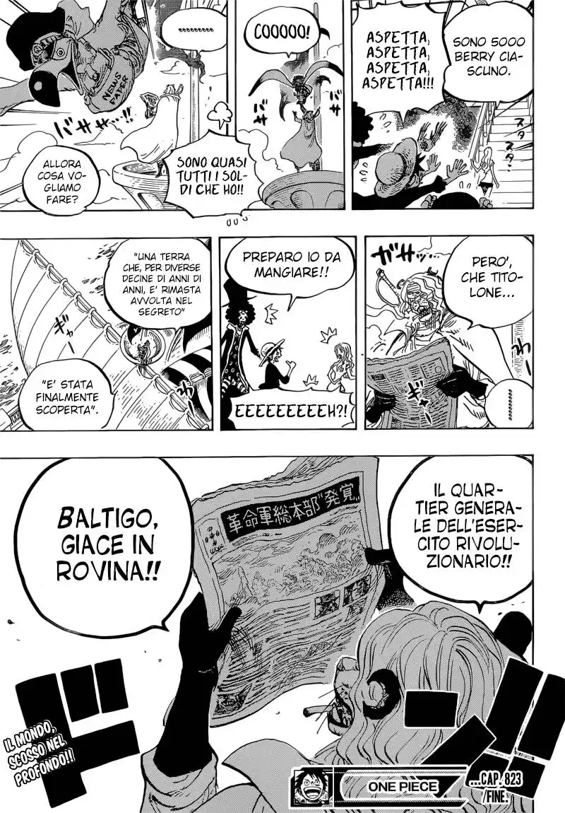 One Piece Capitolo 823 page 17