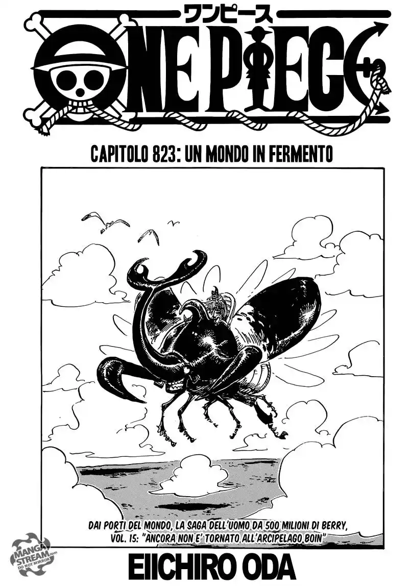 One Piece Capitolo 823 page 2