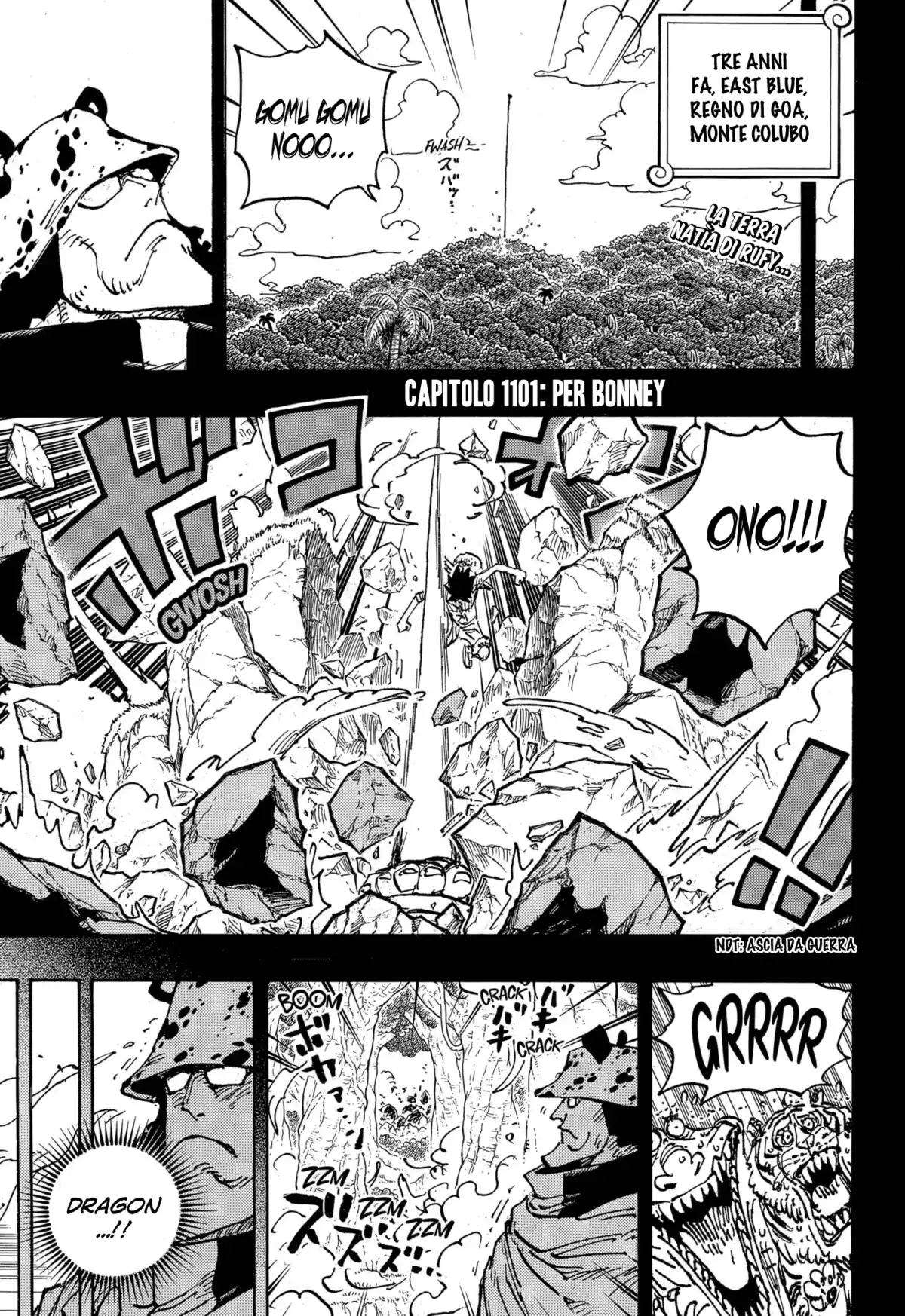 One Piece Capitolo 1101 page 4