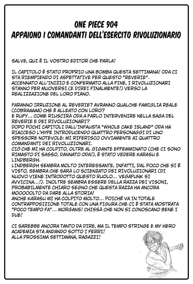 One Piece Capitolo 904 page 18