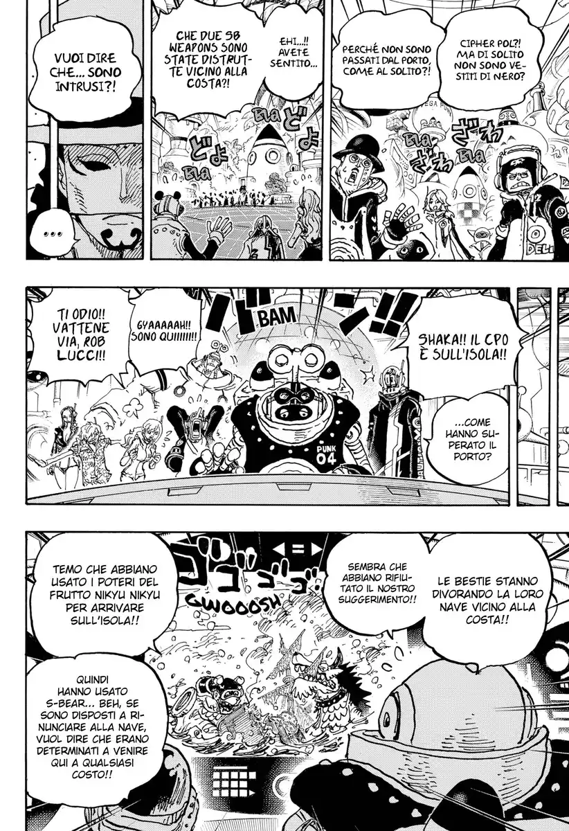 One Piece Capitolo 1068 page 11