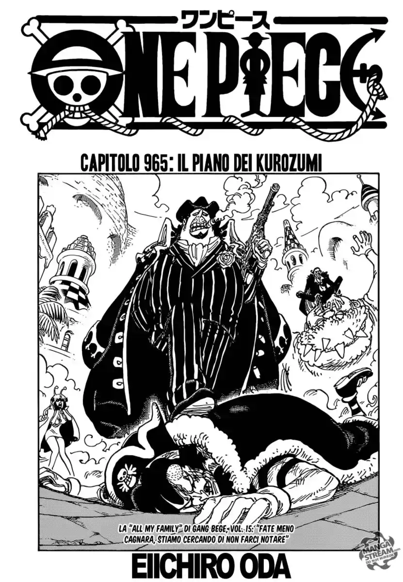 One Piece Capitolo 965 page 2