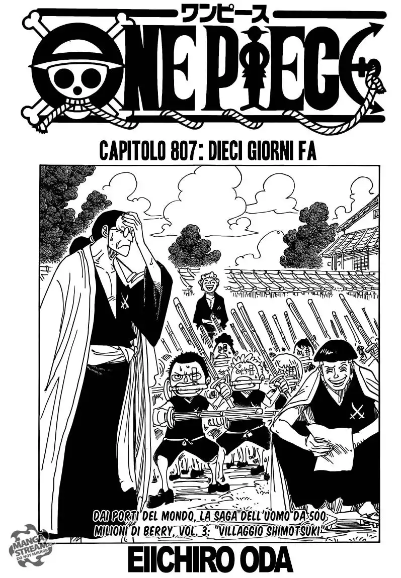 One Piece Capitolo 807 page 2