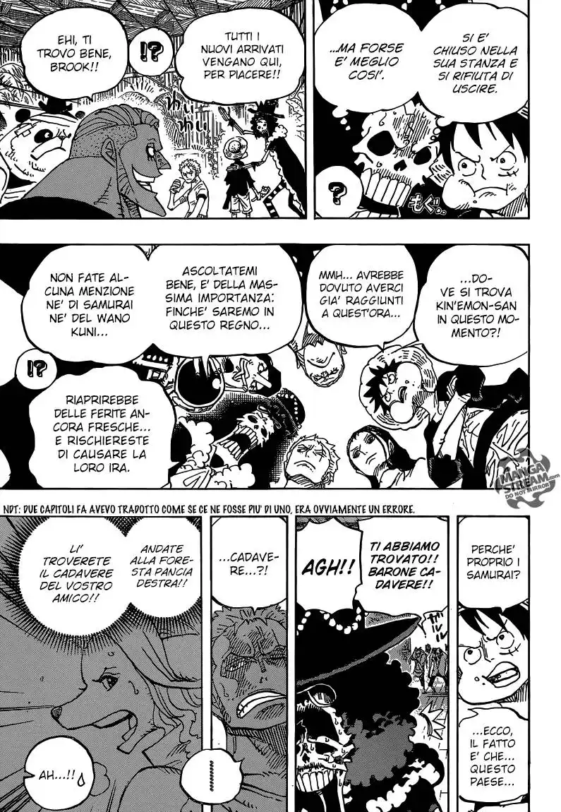 One Piece Capitolo 807 page 5