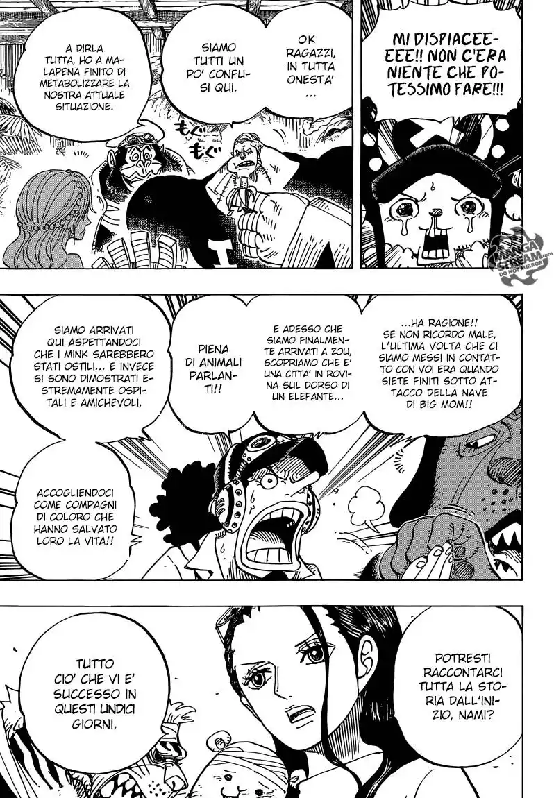 One Piece Capitolo 807 page 7