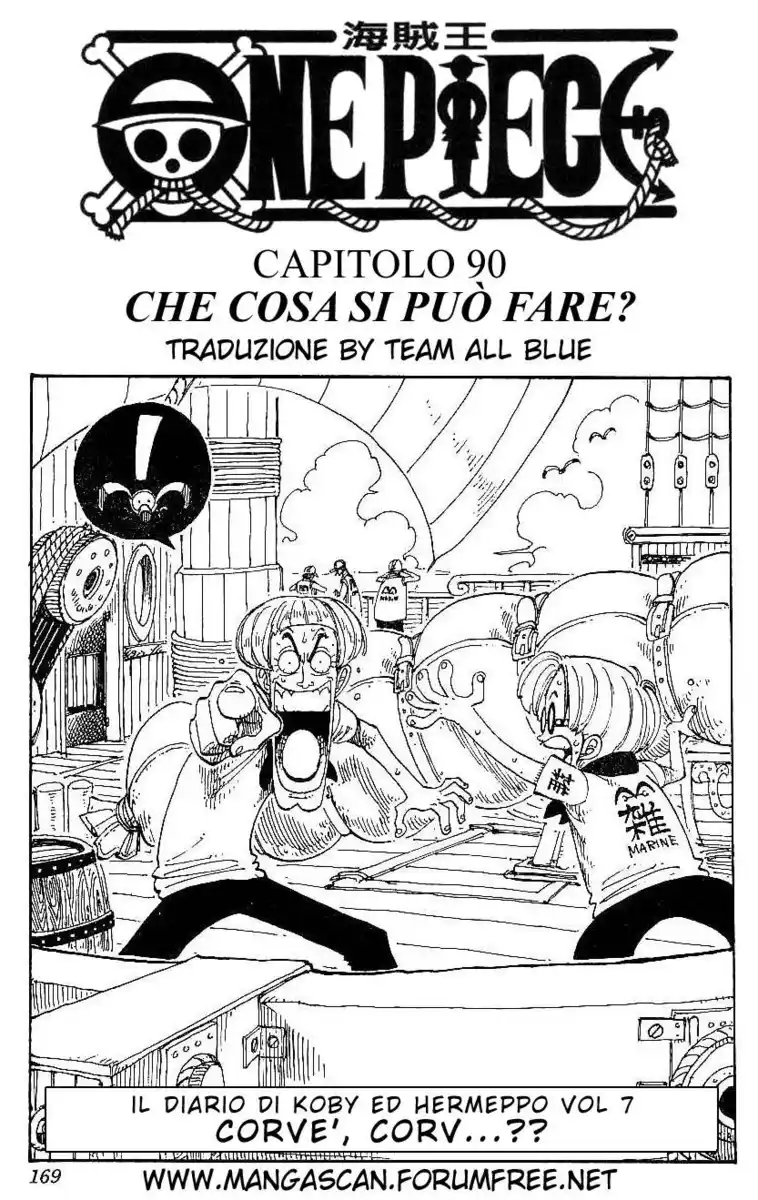 One Piece Capitolo 90 page 1