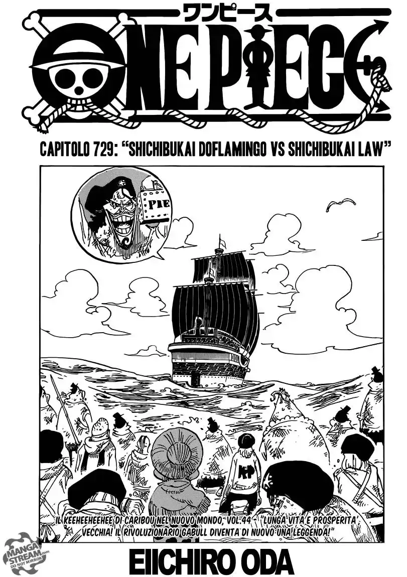 One Piece Capitolo 729 page 2