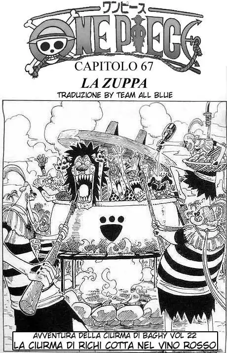 One Piece Capitolo 67 page 1