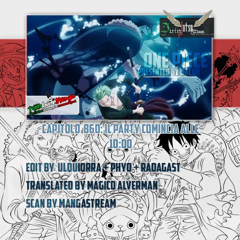 One Piece Capitolo 860 page 1