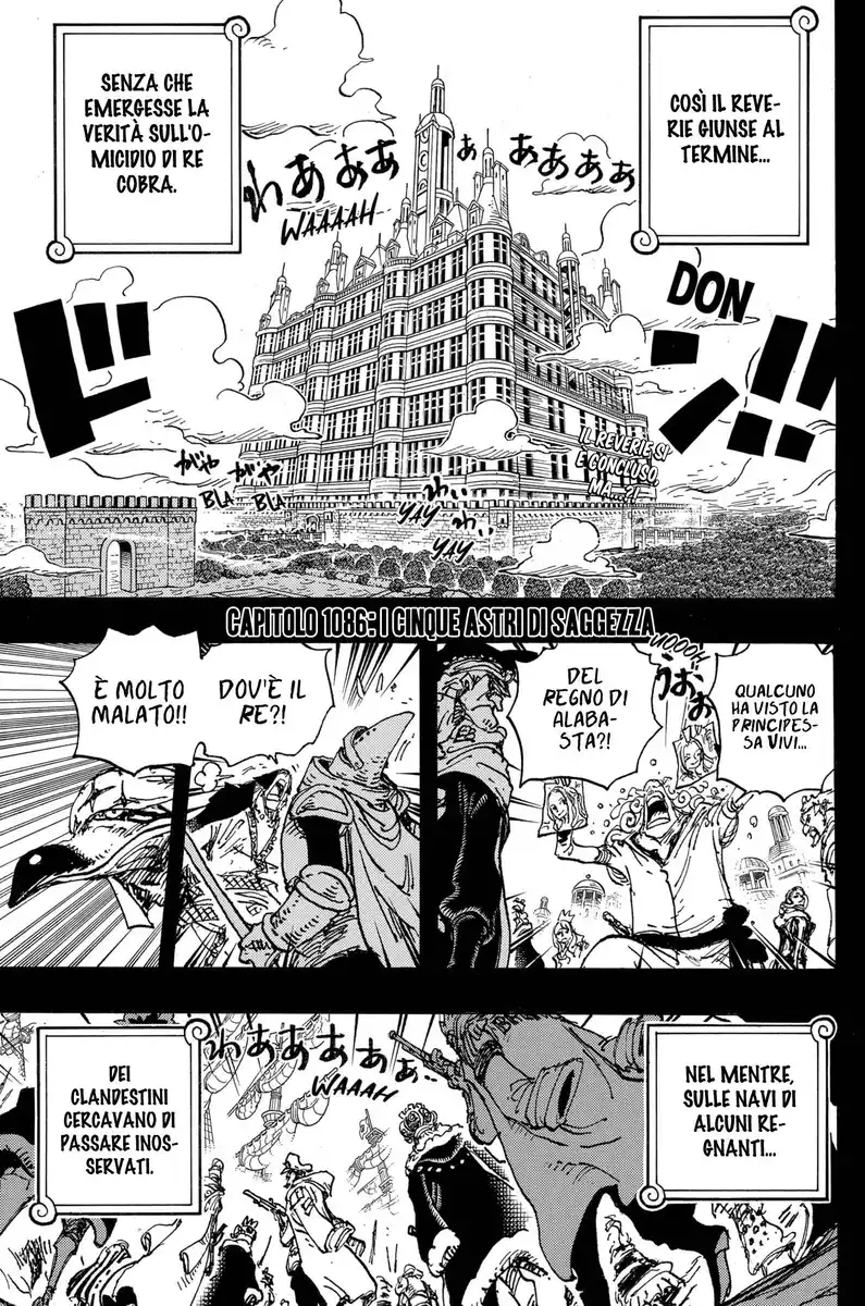 One Piece Capitolo 1086 page 4