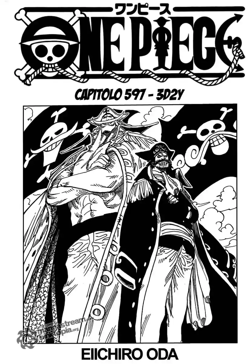 One Piece Capitolo 597 page 1