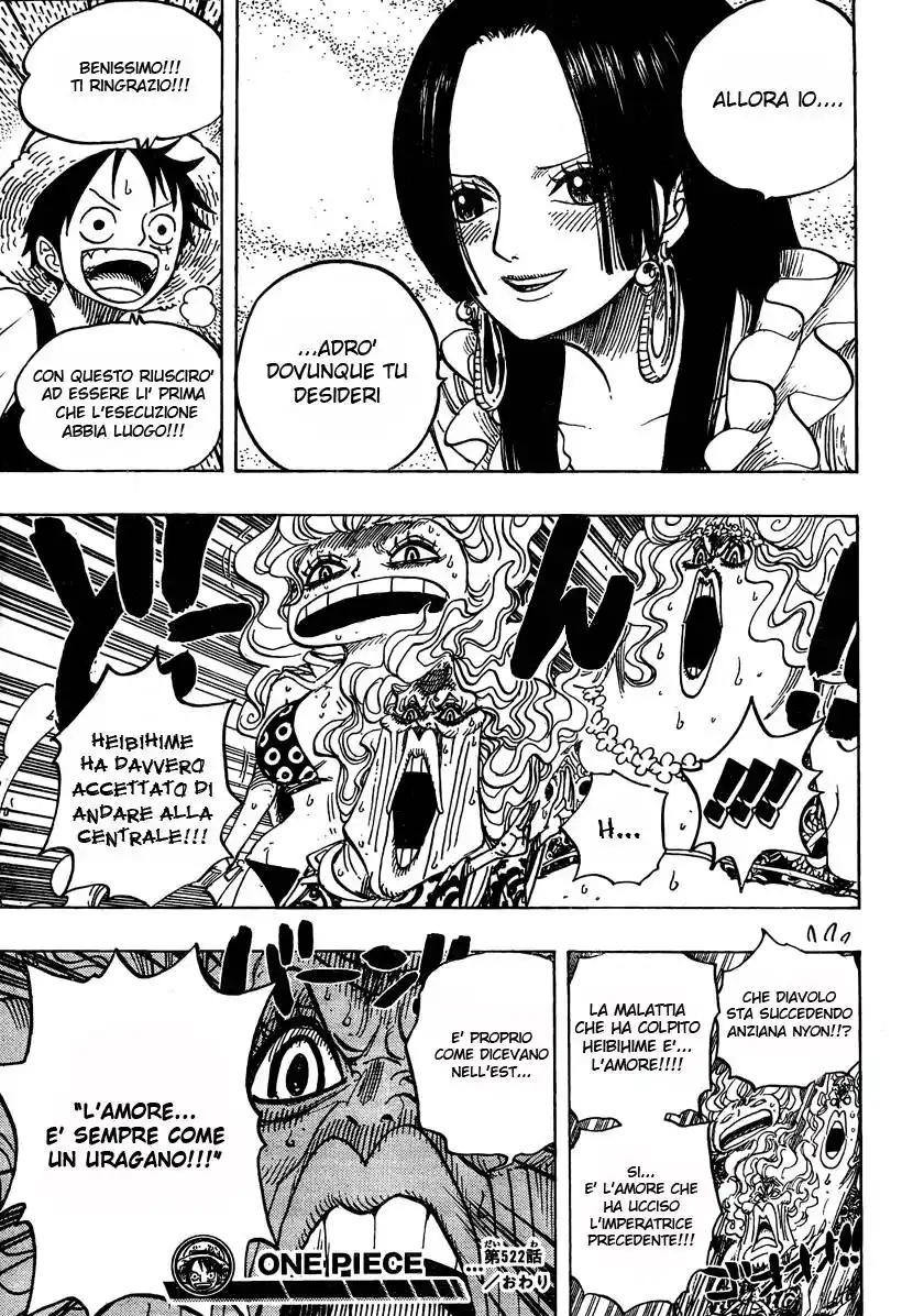 One Piece Capitolo 522 page 19