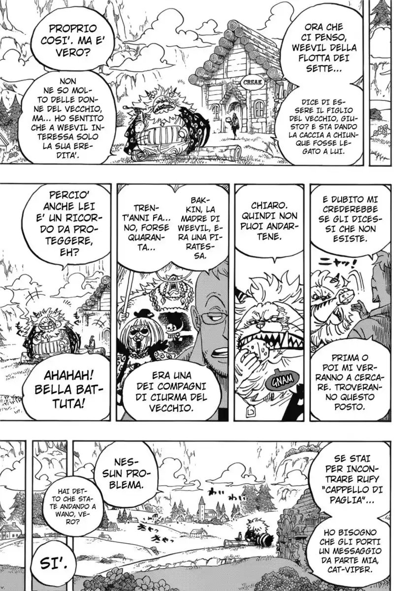 One Piece Capitolo 909 page 10