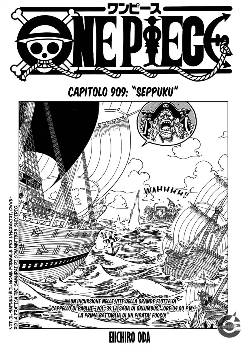 One Piece Capitolo 909 page 2